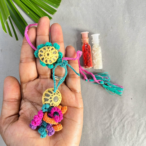 Octopus Lumba & Rakhi - PLANTABLE | ECO FRIENDLY RAKHI EMBEDDED WITH SEEDS