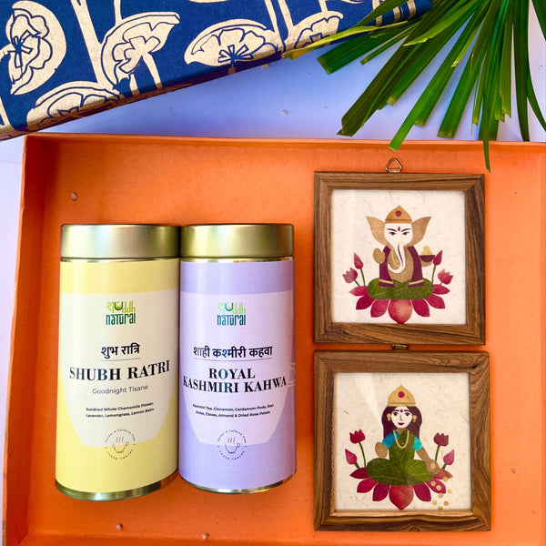 Festive Diwali Gift Hamper | Ganesh Laxmi | Tea | Pack of 5